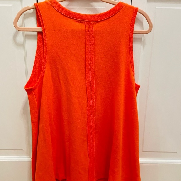 Sweatshirt Style Vacay Tank Top - Picture 2 of 2